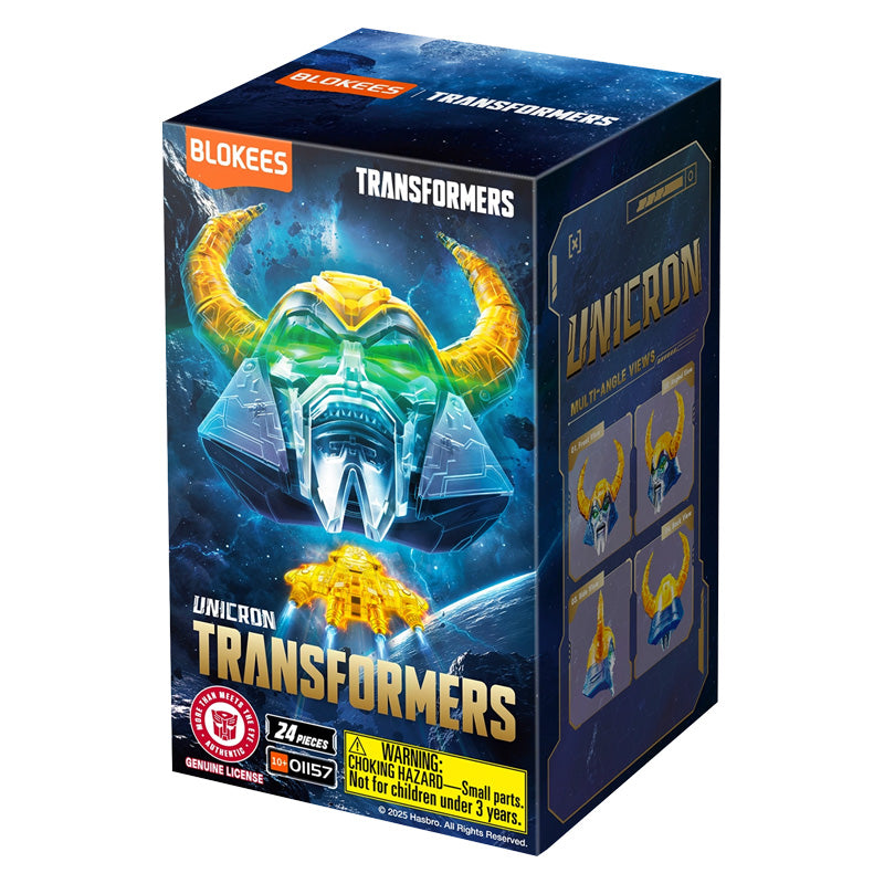 Transformers Blokees Defender – Unicron Head Transparent Version