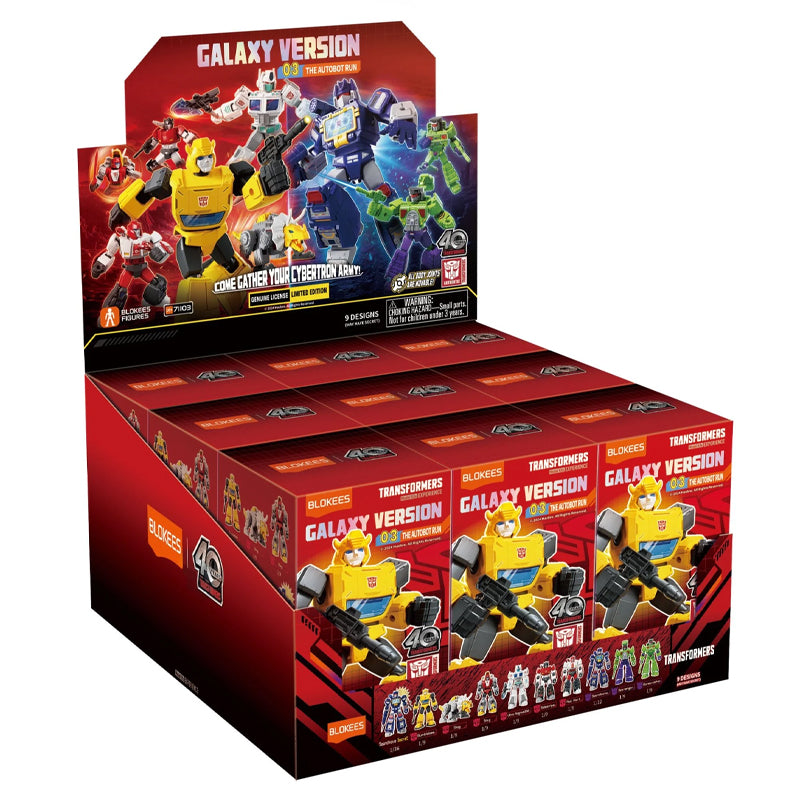 Transformers Blokees Galaxy Version 03 – The Autobot Run – Asst 9pcs