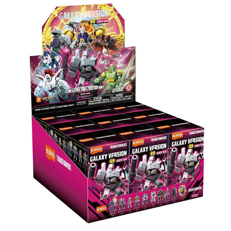 Transformers Blokees Galaxy Version 09 – Darkest Hour – Asst 9pcs