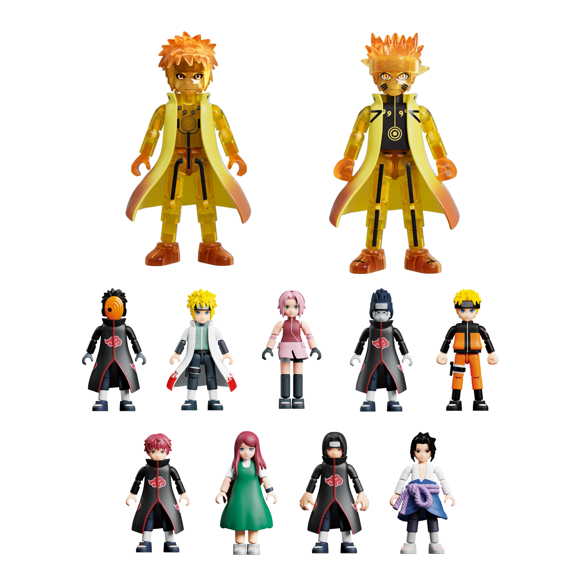 Naruto Shippuden Blokees Galaxy Version 01 – Ultimate Bond – Asst 9pcs