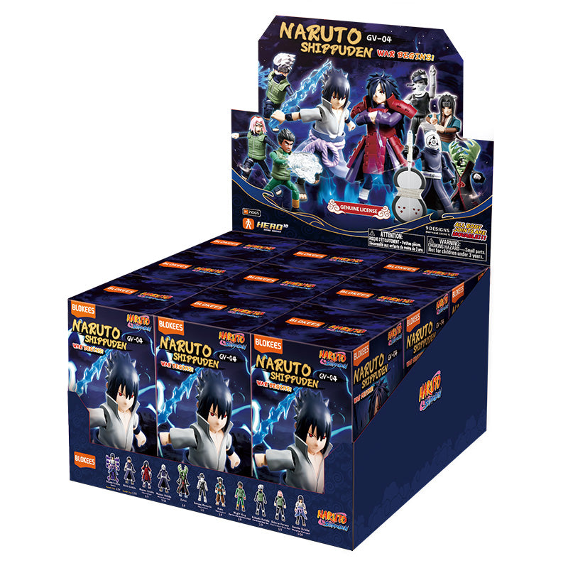 Naruto Shippuden Blokees Galaxy Version 04 – War Begins – Asst 9pcs