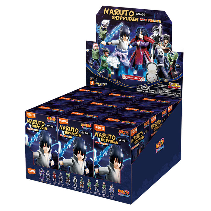 Naruto Shippuden Blokees Galaxy Version 04 – War Begins – Asst 9pcs