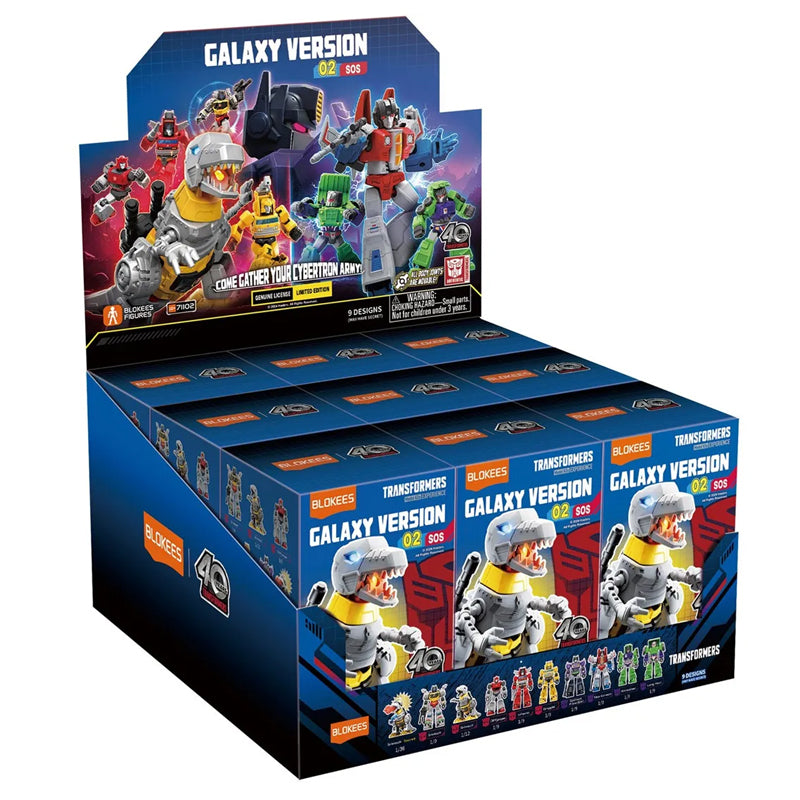 Transformers Blokees Galaxy Version 02 – SOS – Asst 9pcs