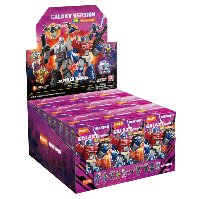 Transformers Blokees Galaxy Version 06 – Parallel Universe – Asst 9pcs