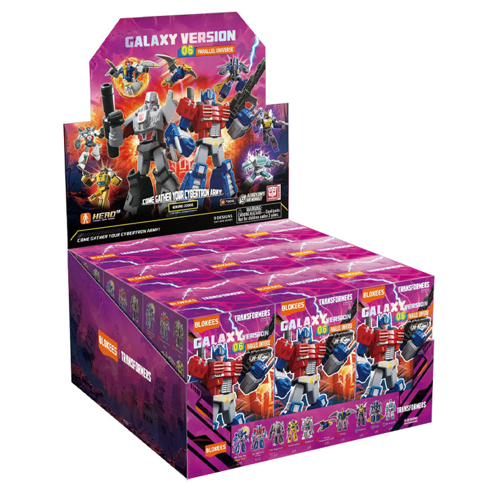 Transformers Blokees Galaxy Version 06 – Parallel Universe – Asst 9pcs