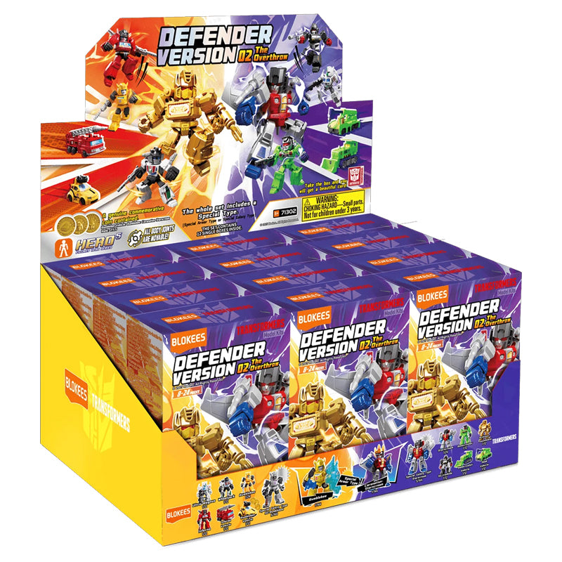 Transformers Blokees Defender Version 02 – Asst 12pcs