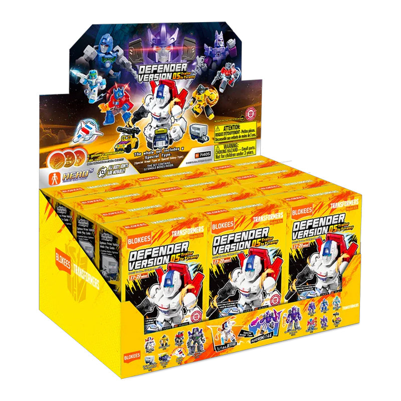 Transformers Blokees Defender Version 05 – Traitor To Tyranny – Asst 12pcs