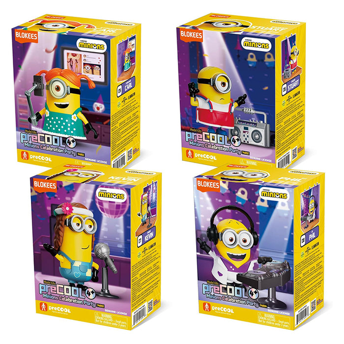 Minions Blokees Precool Celebration Party Series 2 – Asst 8pcs