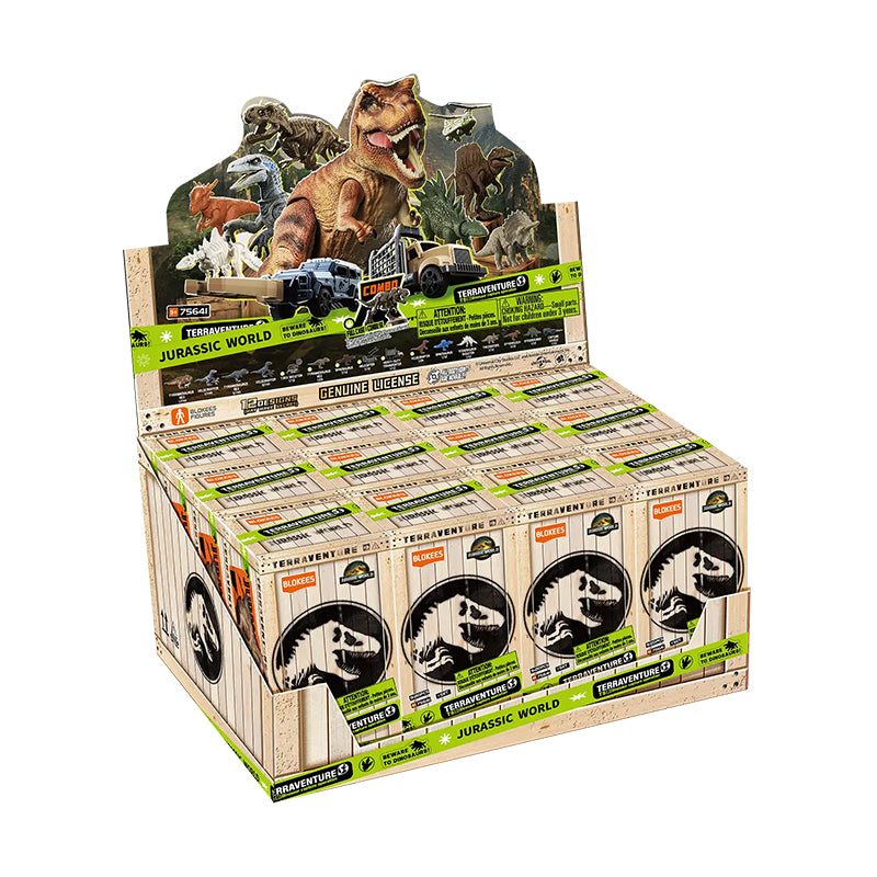 Jurassic World Blokees Terraventure TS01 – Asst 12pcs