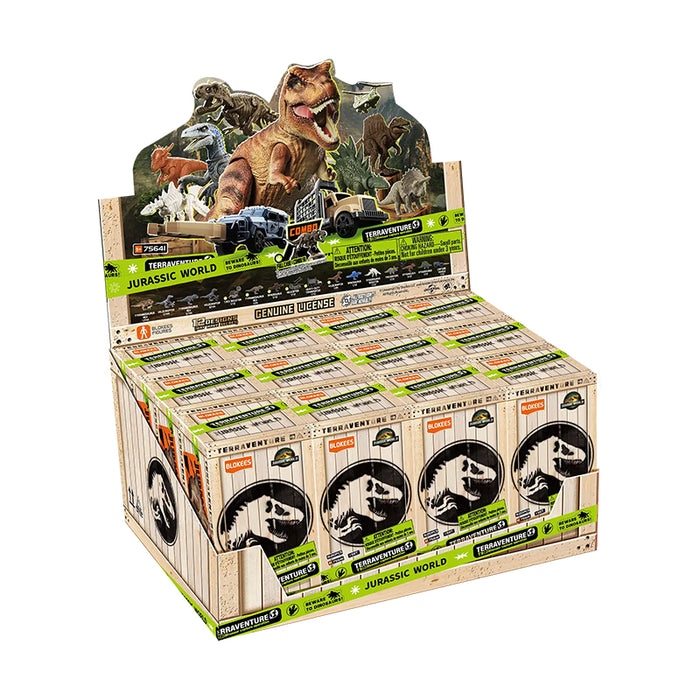 Jurassic World Blokees Terraventure TS01 – Asst 12pcs