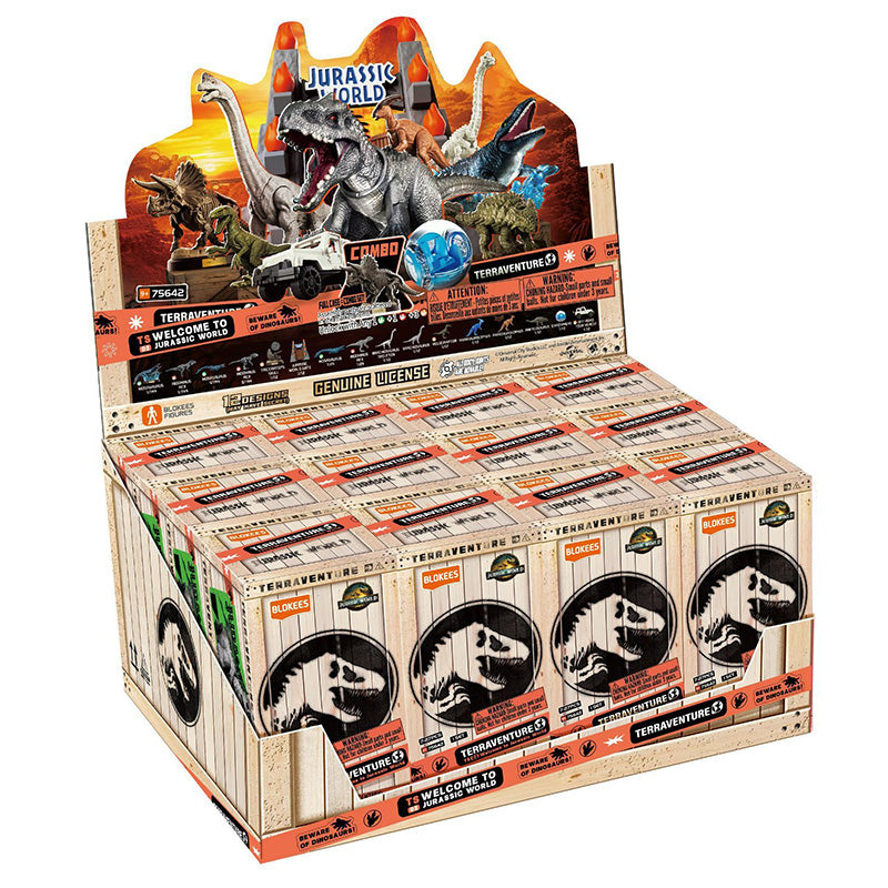 Jurassic World Blokees Terraventure TS02 – Asst 12pcs