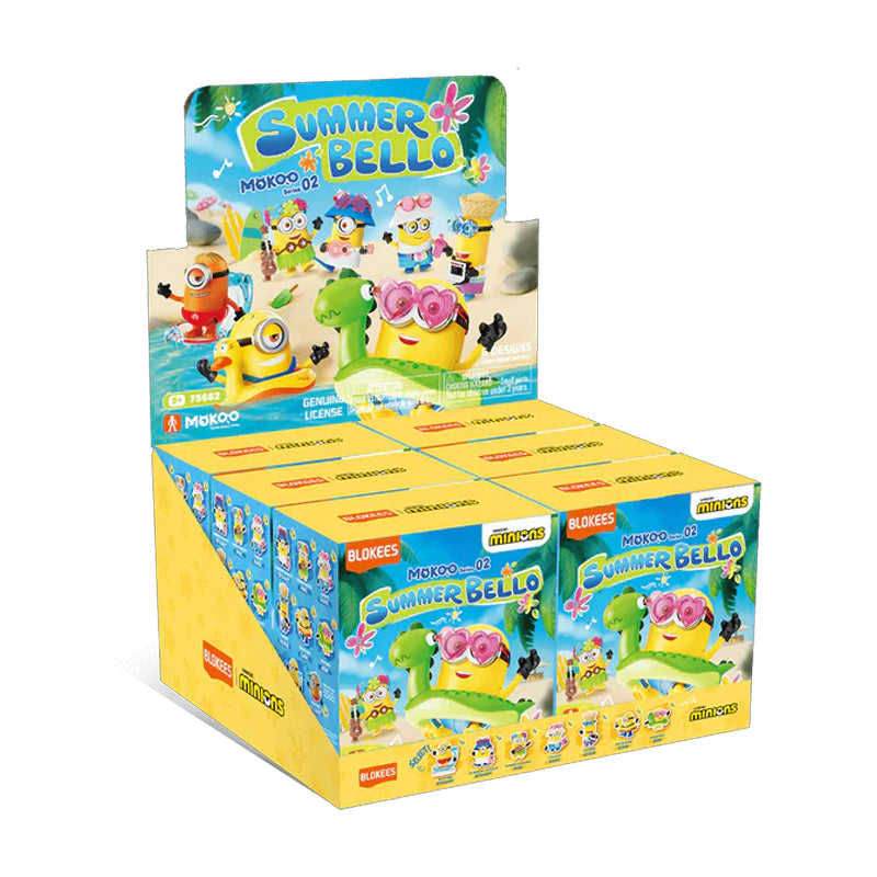 Minions Blokees Mokoo Series 02 – Minions-N-Disguise – Asst 6pcs