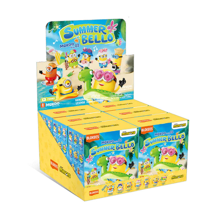 Minions Blokees Mokoo Series 02 – Minions-N-Disguise – Asst 6pcs