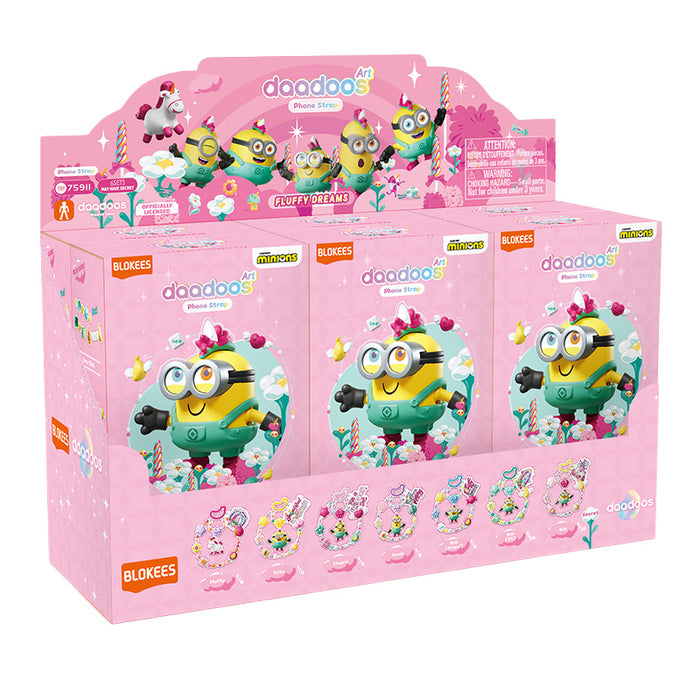 Minions Blokees Daadoos Art Set 01 – Fluffy Dreams – Asst 6pcs