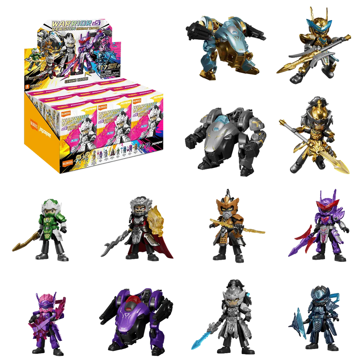 Hero Infinity Blokees Galaxy Version Turbo 05 – Generals Contest