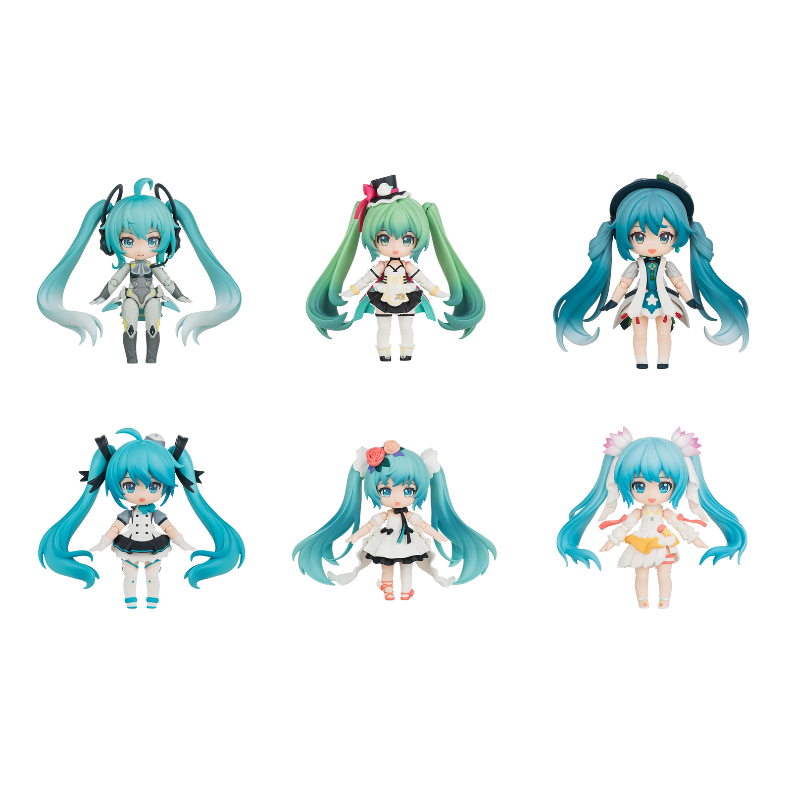 Hatsune Miku Blokees Daalamode Series – Miku With You 2025 – Asst 6pcs