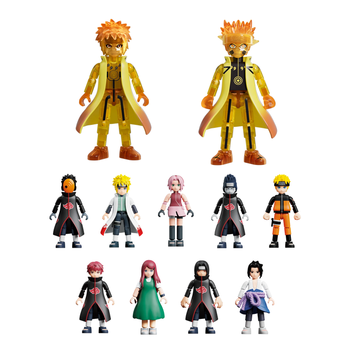 Naruto Shippuden Blokees Galaxy Version 01 – Ultimate Bond – Asst 9pcs